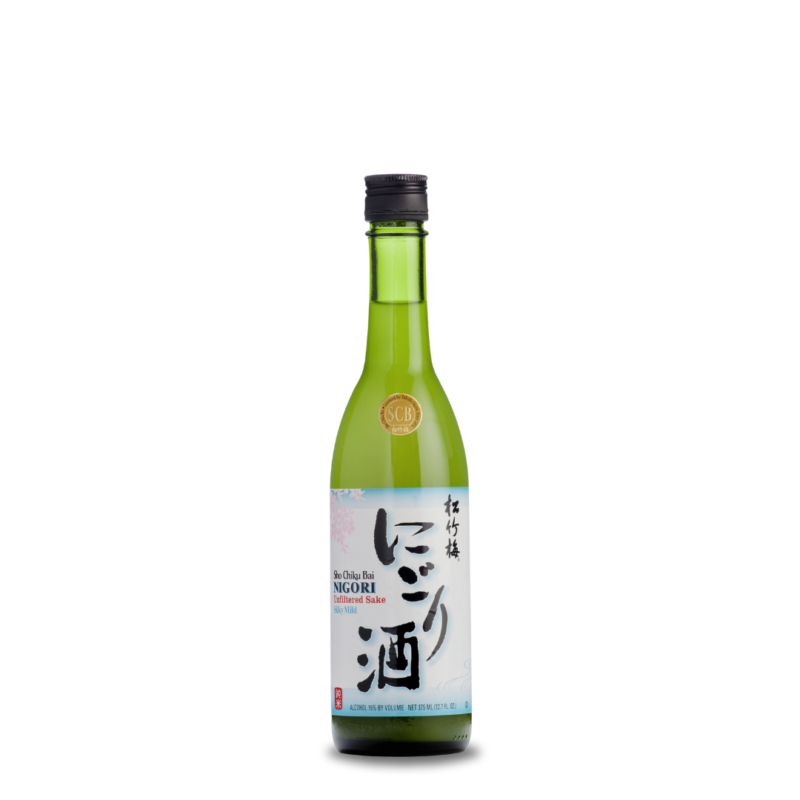 Sho Chiku Bai Silky Mild Nigori Sake (No.1 Nigori), 375ml