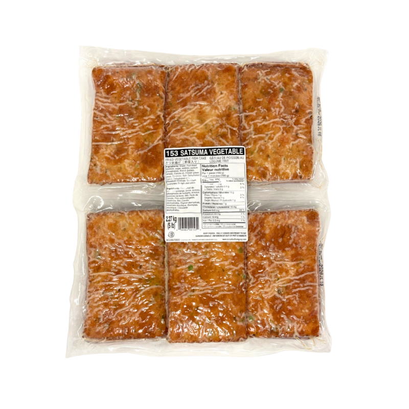 Statsuma Vegetables Frozen Fish Cake