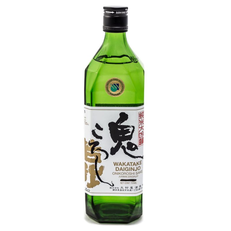 Wakatake Onikoroshi Junmai Dai Ginjo S-Premium (White label), 720ml