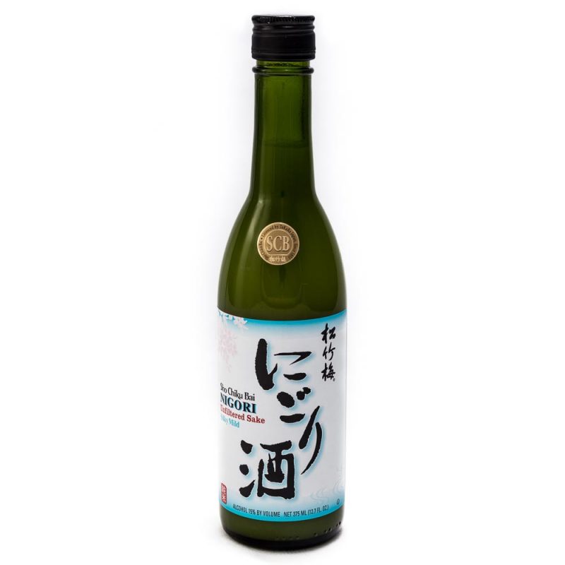 Sho Chiku Bai Silky Mild Nigori Sake (No.1 Nigori), 375ml
