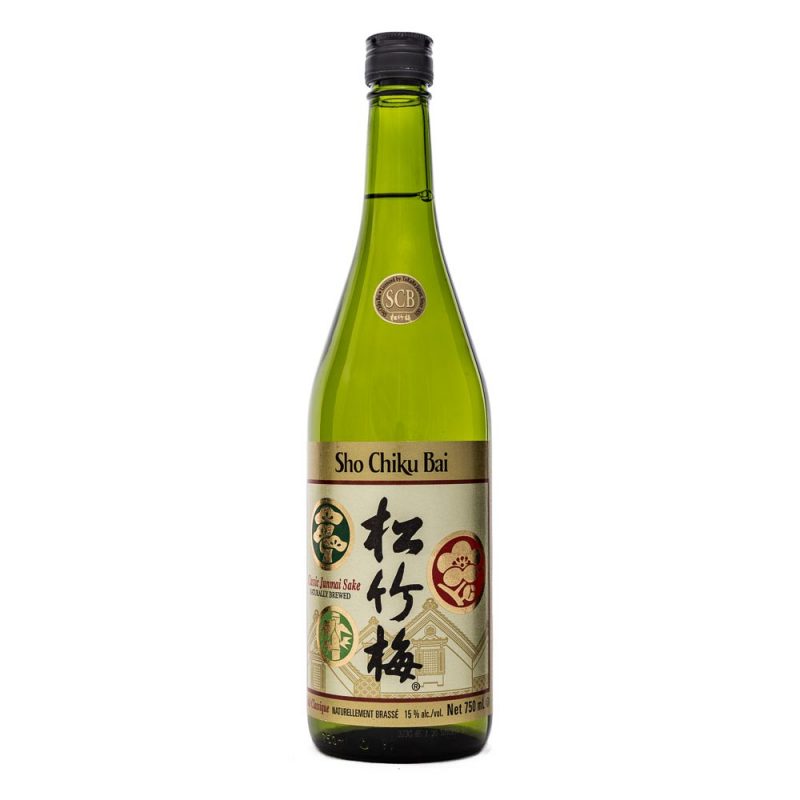 Sho Chiku Bai Classic Junmai Sake (bottle), 750ml