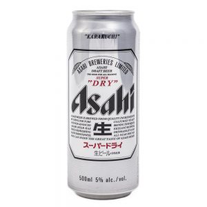 Asahi Super Dry Beer (can), 500ml