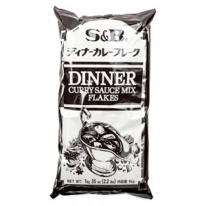 S&B Dinner Curry Flakes, 1kg
