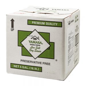 Yamasa Soy Sauce Less Salt, 18.9L