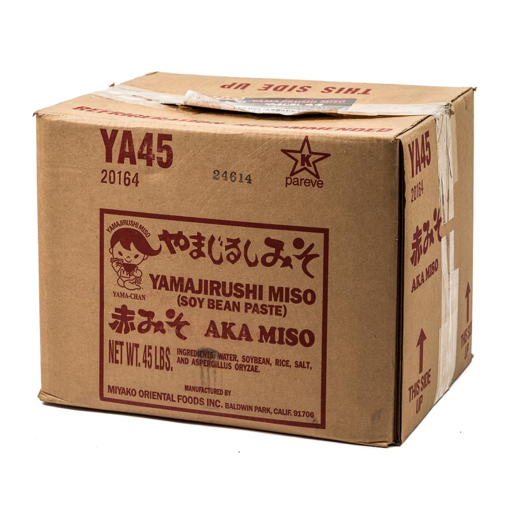 Yamajirushi Organic Aka Miso (Red), 20kg - Ozawa Canada