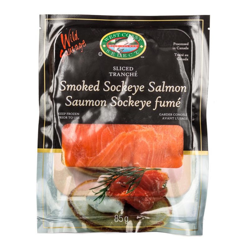 Smoked Salmon, Sockeye Lox