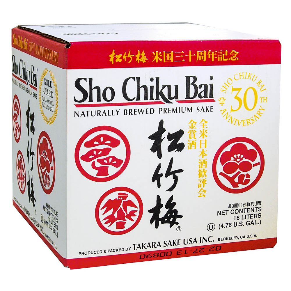 Sho Chiku Bai Classic Sake (Cubic box), 18 L Ozawa Canada