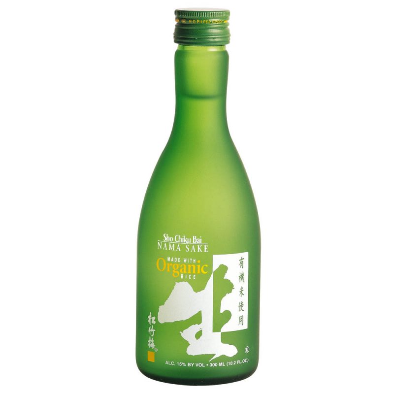Sho Chiku Bai Organic Nama Draft Sake, 300ml