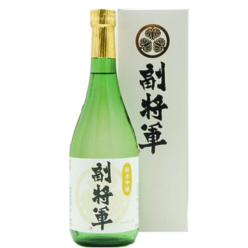 Meiri Shurui "Fuku-Shougun" Junmai Gingo sake Vice-Shogun Premium Ginjo Sake, 720ml