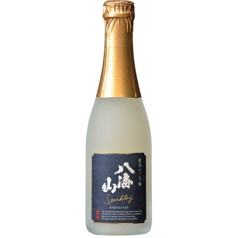 Hakkaisan Sparkling Happo Nigori Sake, 360ml