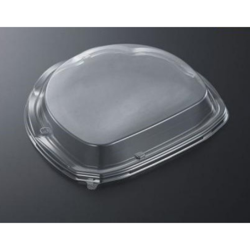 C-APG Half Moon Tray, Shunka 23x21cm, Lid (50pc/pk) #501619