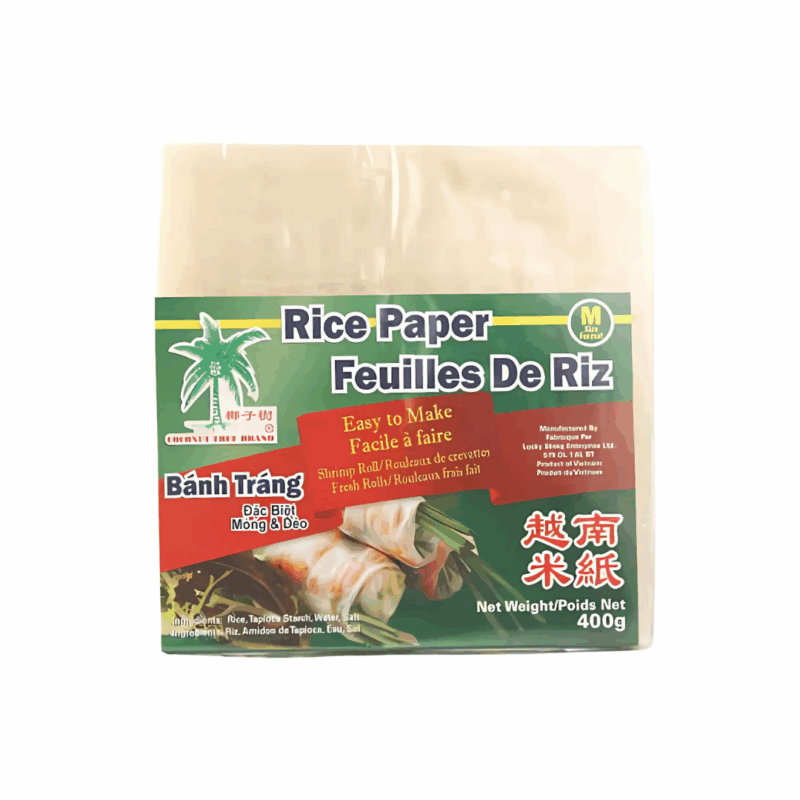 SQUARE Rice Paper 22cm