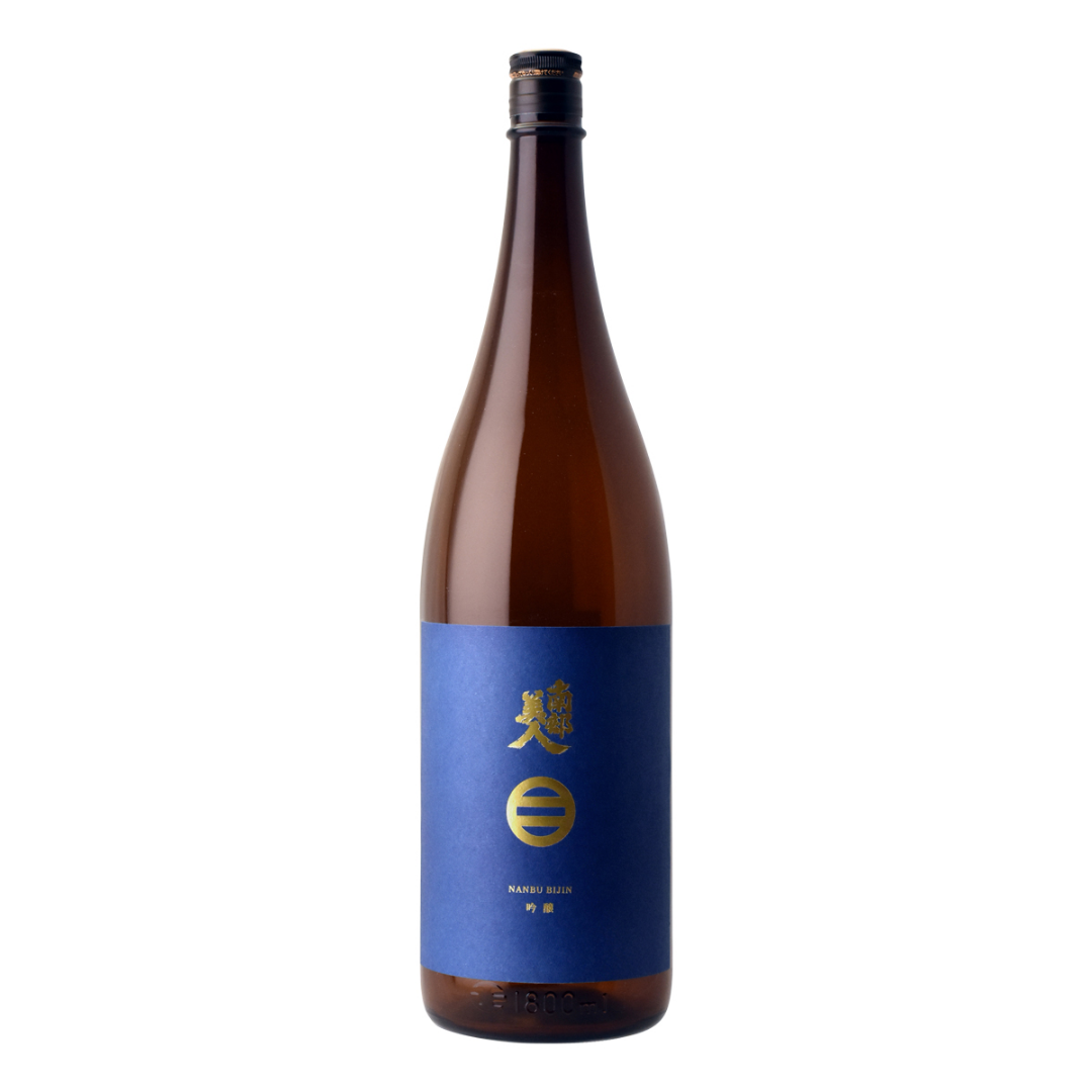 Nanbu Bijin (Southern Beauty) Ginjo Sake (Blue),1.8L